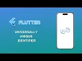 Flutter Tutorial - Unique Identifier Generator UUID Package