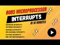 Interrupts of 8085 Microprocessor B Tech MPMC Microprocessors and microcontrollers Lec-5