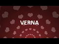HAPPY BIRTHDAY VERNA