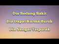 Lagu 🔥 Hidupnya Sangat Memprihatinkan‼️Dia Sakit-sakitan. Dia Dapat Karma Buruk 🔥 | TAROT