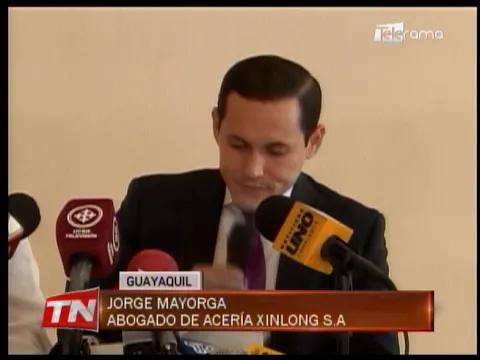 Acería China niega vínculos con Glas, Rivera y Topic