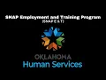 SNAP Employment and Training E T Program