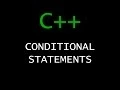 C Programming Tutorial 22 - Conditional Statements