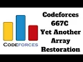Codeforces 667C Yet Another Array Restoration