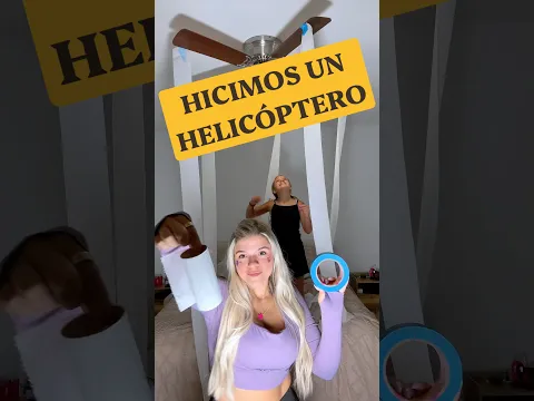 Hicimos un HELICÓPTERO #game #funny