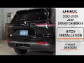 2022-2025 Jeep Grand Cherokee L U-Haul Trailer Hitch Installation BXH3006