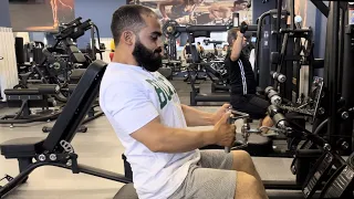 How can you make a sitting row? | Back and Forearm Exercise