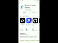 How to install Pydroid 3 in your android phone and write python code