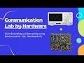 PCM Encoding and Decoding using Emona trainer 101 communication laboratory