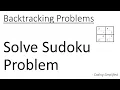 Solve Sudoku Problem Backtracking Code Implementation