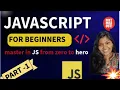 Java script for beginners in Telugu JavaScript full course learn java script in easy way PART-1