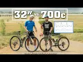 Which is faster 32 or 700c Gravel bikes Chung-method tested with John Karrasch