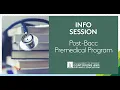The Path to Medicine Through UVM s Post-Bacc Premed Program Info Session