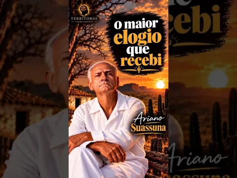 Ariano Suassuna - O maior elogio que recebi #arianosuassuna #humor