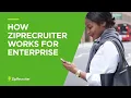 ZipRecruiter How ZipRecruiter Works for Enterprise