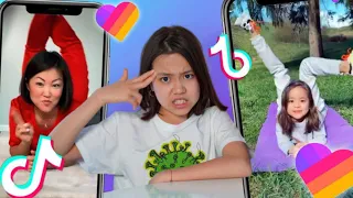 PARENTS REPEAT OUR VIDEOS FROM LIKA AND TIKTOK Video Anyutka Baby 