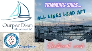 Sailboat projects on our Catalina 22