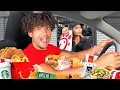 I ATE At Every DRIVE THRU For 24 Hours