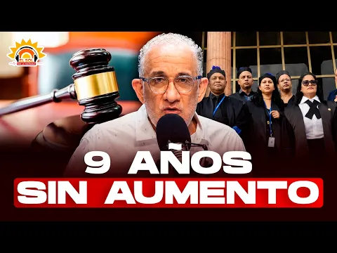 Jueces en RD: 9 años sin aumento salarial y una justicia en crisis.