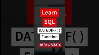 SQL DATEDIFF Function