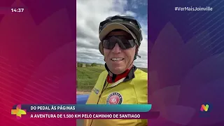 Ciclista relata em livro a jornada de 1.500 km pelo tradicional Caminho de Santiago