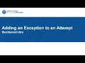 Adding an Exception to an Assignment or Test Attempt in Blackboard Ultra