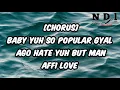 Vybz Kartel, Likkle Addi - Popular (lyrics)  [Neytion Dancehall lyrics]