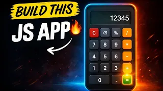 JavaScript Project for Beginners - Calculator App HTML CSS JS
