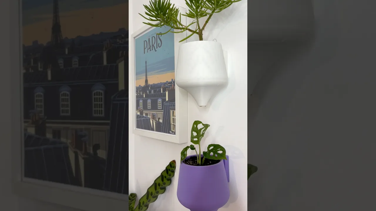 Modular Vertical Planter β Stackable Self Watering Dripping System video thumbnail
