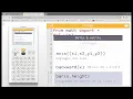 Python avec la calculatrice Numworks