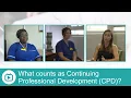What counts as CPD