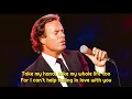 Download Lagu Julio Iglesias - Can't Help Falling In Love