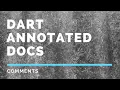 Dart Annotated Docs Language Samples - Comments