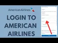 American Airlines Login Tutorial - How to Sign into Aadvantage Account 2023