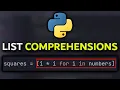 List Comprehensions in Python - Dieses Feature MUSST du kennen Python Tutorial