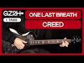 Download Lagu One Last Breath Guitar Tutorial Creed Lesson |Chords + Fingerpicking + TAB|