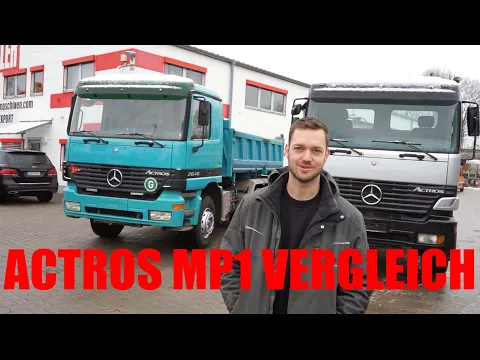 Download MP3 Die Allererste Actros Baureihe! Mercedes-Benz Actros MP1 V8 und V6 im Vergleich