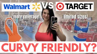 Curvy Girl Friendly Swimwear Battle Walmart vs Target