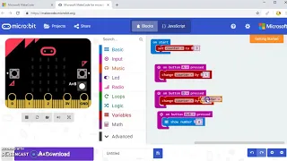 Variables in microbit