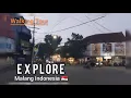 Download Lagu Suasana Nyata, Kehidupan Perkotaan Saat Matahari Mulai Terbenam | Tur Jalan Kaki MALANG Indonesia 🇮🇩
