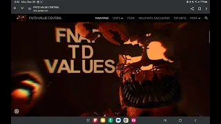 HERE IS EVERY UNIT VALUE LIST FANF TD