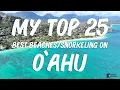 My Top 25 Best Beaches and Snorkeling Spots on Oahu Hawaii
