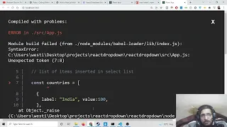 Build a React js Multi Tag Select Dropdown Component in Browser Using react-select in Node js