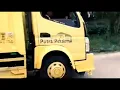 Truk box mbois oleng parah