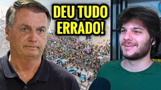 Manifestação virou um fiasco (VÍDEO)