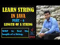 Length of a String in Java in Hindi String Langth in Java String Part 4