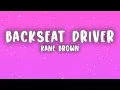 Download Lagu Kane Brown - Backseat Driver (Lyrics)