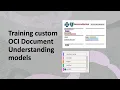 Training custom OCI Document Understanding models for use in Oracle Analytics