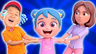 When Sister’s Away 💕 New Sibling Song | Lights Kids Song