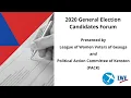 League of Women Voters of Geauga 2020 General Election Candidates Forum
